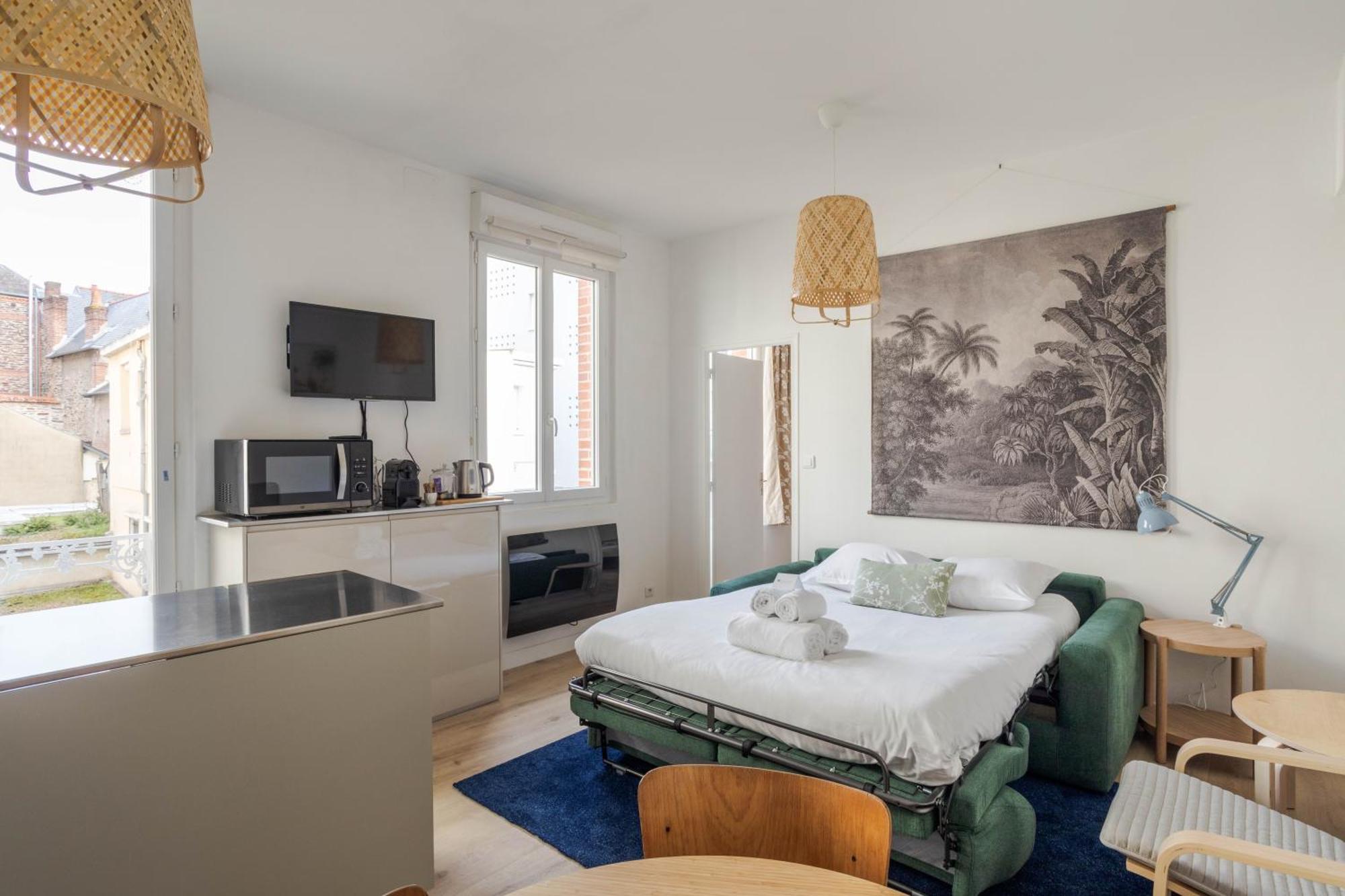 Les Carmelites - Appartements Dans L'Hyper-Centre De Rennes Ngoại thất bức ảnh